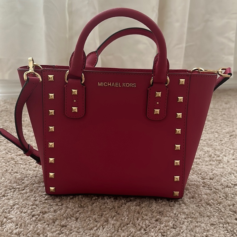 Michael Kors Pink Studded Purse